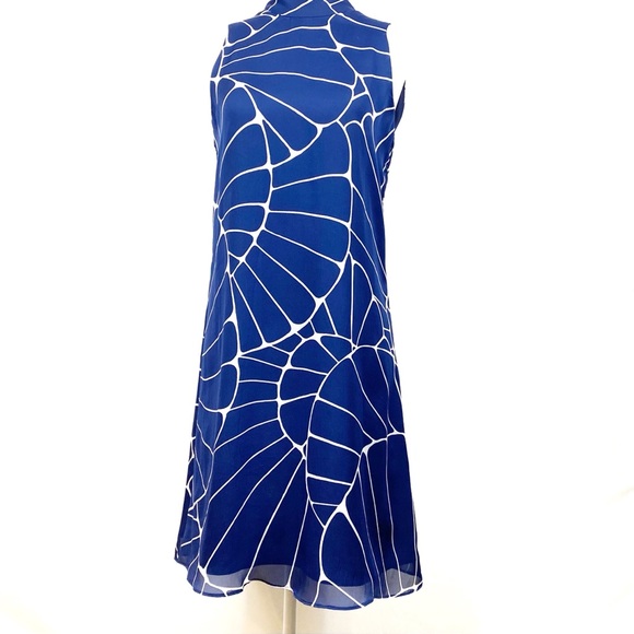Jessica Simpson Dresses & Skirts - Jessica Simpson, Blue & White Pattern Dress, XS